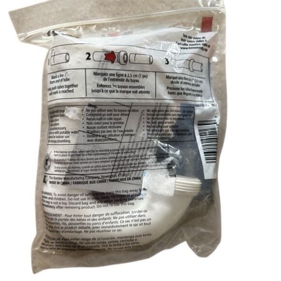 Keeney 1-1/2” Plastic Kitchen Sink J Bend Model 10400QLK *New* - Picture 4 of 5